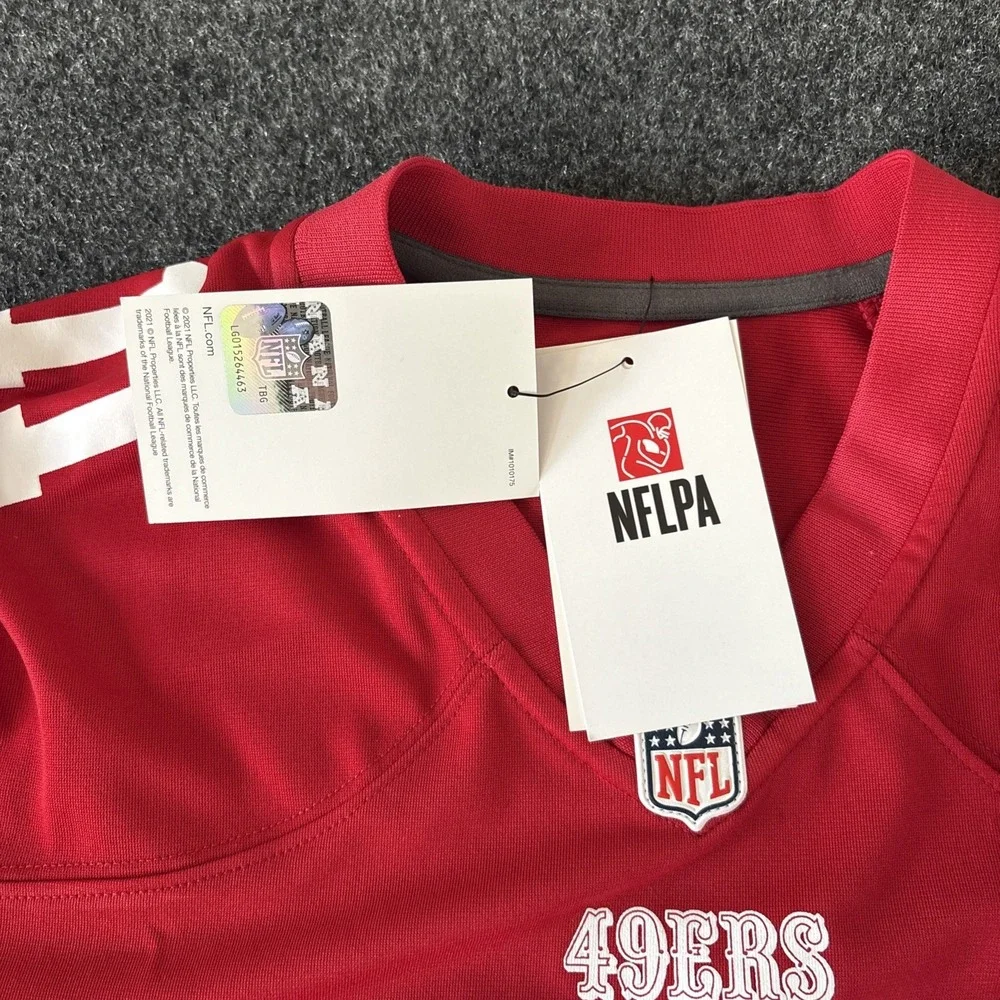 Nike San Francisco 49ers Brandon Aiyuk 11 Youth Jersey Red Medium NWT
